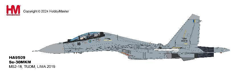 HA9509 | Hobby Master Military 1:72 | Su-30MKM M52-18, TUDM, LIMA 2019 | is due April 2025