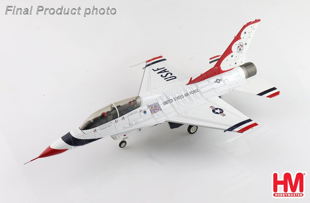 HA38045 | Hobby Master Military 1:72 | F-16D Fighting Falcon, No 7 Aircraft USAF Thunderbirds, Nellis AFB 2017.