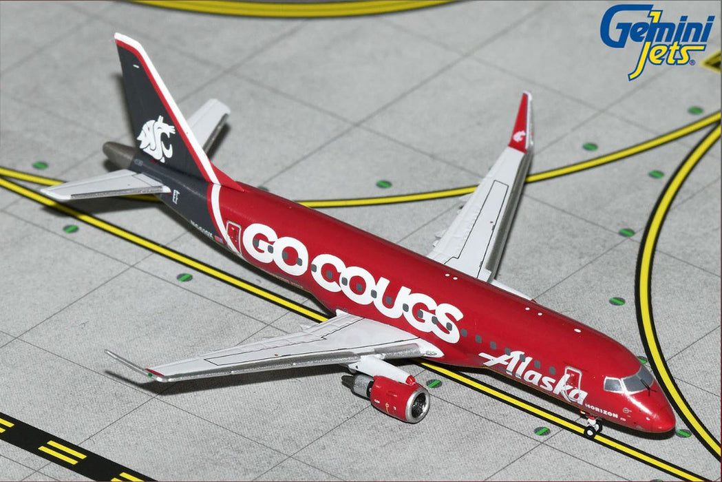 GJASA2250 | Gemini Jets 1:400 1:400 | Embraer 175LR ALASKA AIRLINES N661QX 'GO COUGS'