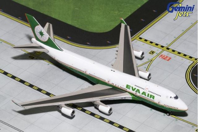 GJEVA1694 | Gemini Jets 1:400 1:400 | Boeing 747-400 EVA Air B-16411