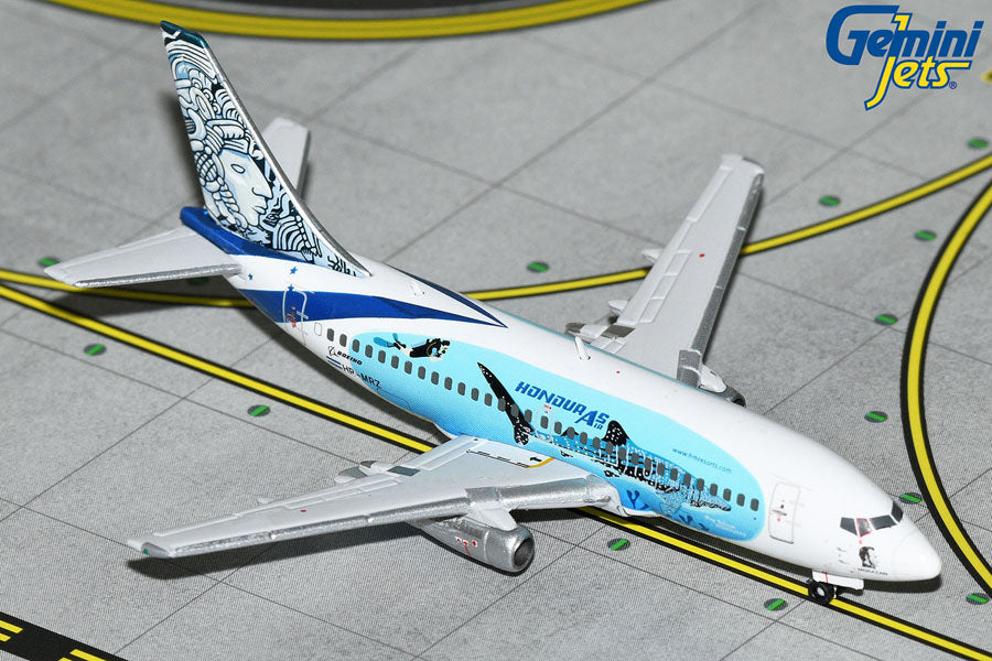 GJLEM2244 | Gemini Jets 1:400 1:400 | Boeing 737-200/ADV AVIATSA HR-MRZ HONDURAS AIR/BAY ISLANDS LIVERY