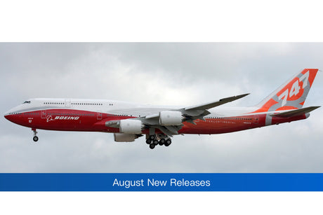 L2073 | SQ Wings 1:200 | Boeing 747-8, Boeing House Colours N6067E