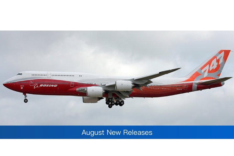 L2073 | SQ Wings 1:200 | Boeing 747-8, Boeing House Colours N6067E