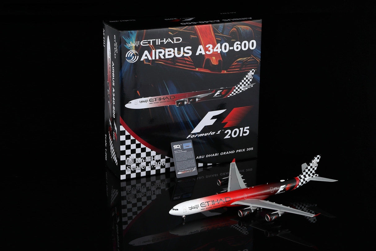 L2171 | SQ Wings 1:200 | Airbus A340-600 Etihad Airways A6-EHJ Abu Dhabi Grand Prix 2015