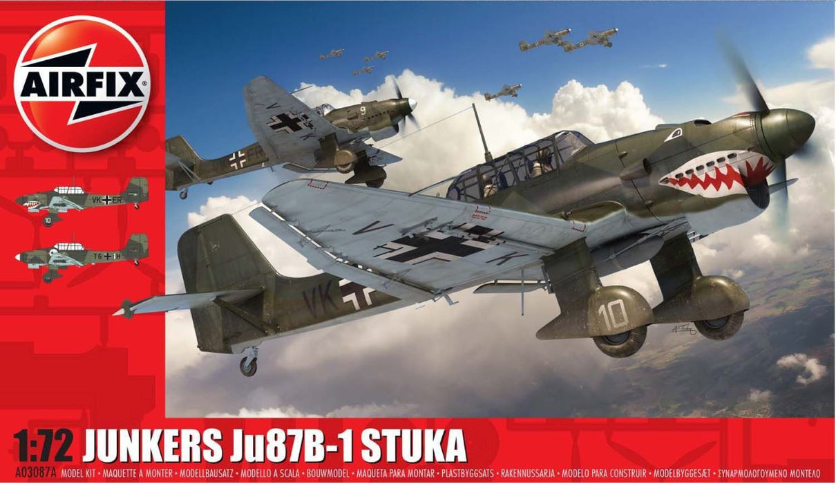 A03087A | Airfix 1:72 | Junkers Ju 87 B-1 Stuka (model kit)