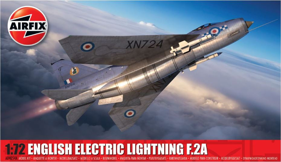 A04054A | Airfix 1:72 |  Airfix kit - English Electric Lightning F.2A 1:72 scale