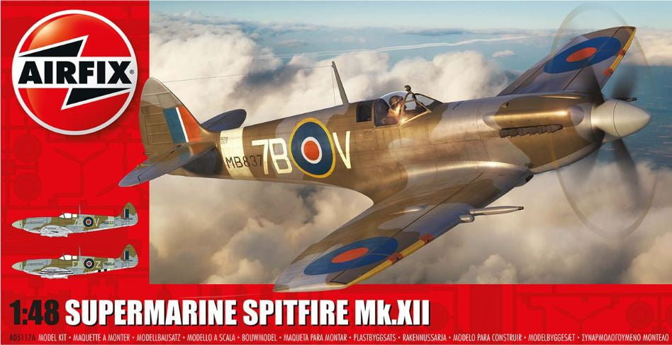 A05117A | Airfix 1:48 | Supermarine Spitfire Mk.XII (model kit)