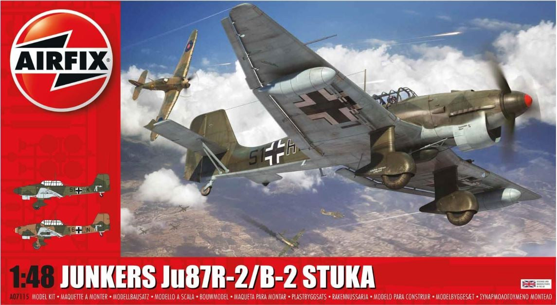 A07115 | Airfix 1:48 |  Airfix kit - Junkers JU87B-2/R-2 Stuka 1:48 scale