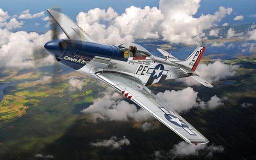 AA34410 | Corgi 1:32 | North American P-51D Mustang, Cripes A Mighty, George Preddy, 1944