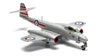 Corgi 1:72 scale die-cast metal Gloster Meteor F.Mk.8 model aircraft.