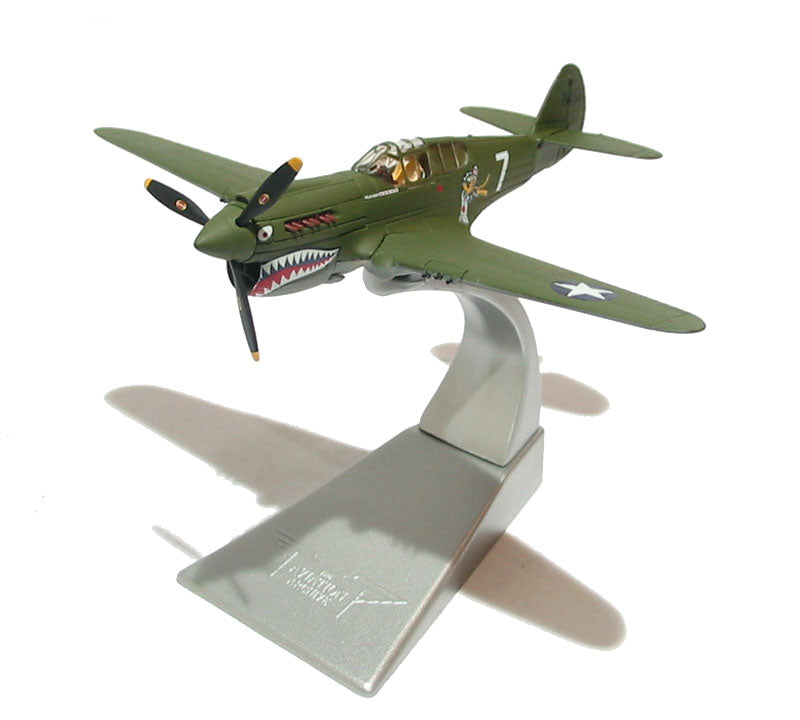 AA35208 | Corgi 1:72 | P-40F Warhawk - Col. Robert L. Scott, White 7 41-1456,23rd FG, Burma 1942 **PRE-OWNED**