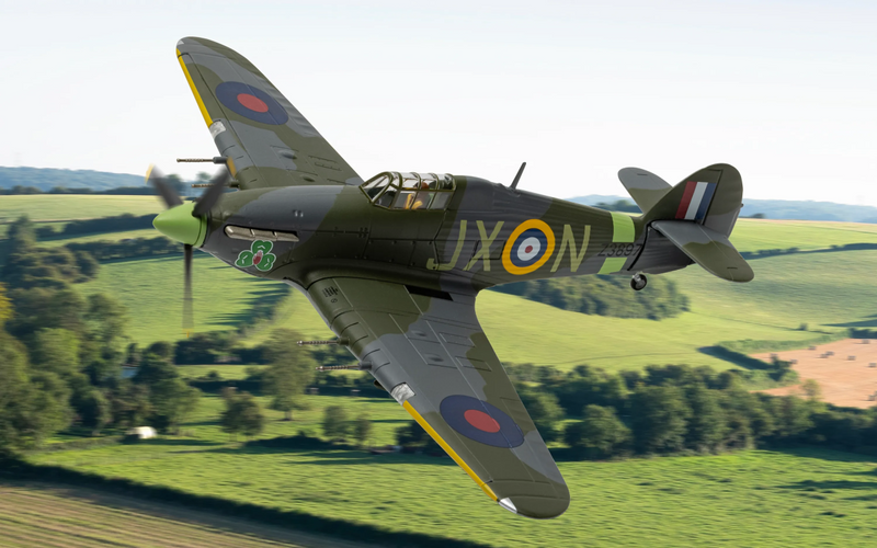 AA39705 | Corgi 1:72 | Hawker Hurricane Mk.IIC, Z3897/JX-N, 1941