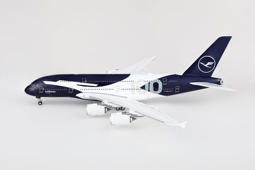 Lufthansa A380 100th Anniversary D-AIMH Flaps Down