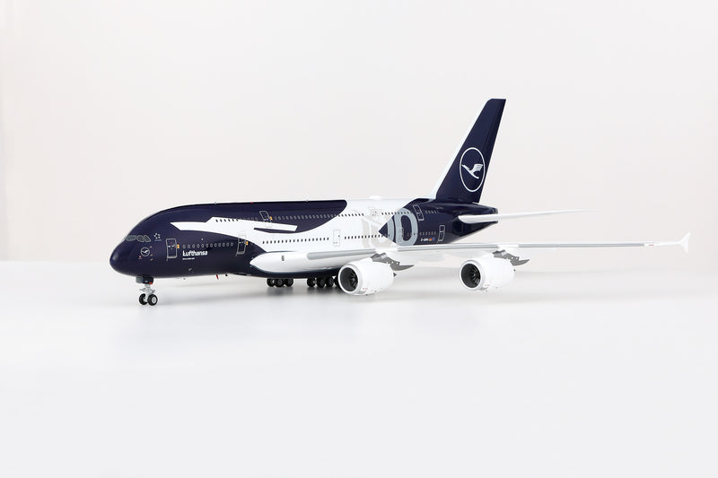 Lufthansa A380 100th Anniversary D-AIMH Flaps Down