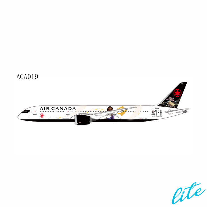 ACA019 | NG Models 1:400 | Boeing 787-9 Dreamliner Air Canada C-FVLX (Disney Wish / Le Souhait ) | was due December 2024