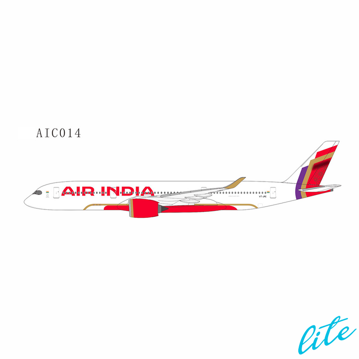 AIC014 | NG Models 1:400 | Airbus A350-900 Air India VT-JRE