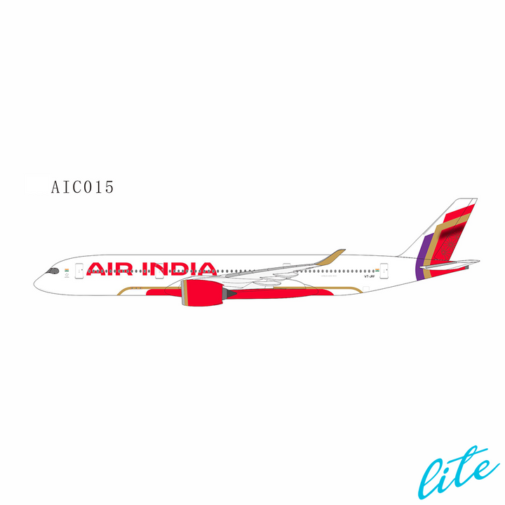 AIC015 | NG Models 1:400 | Airbus A350-900 Air India VT-JRH | was due December 2024
