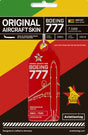 AVTAGN661WTred | Aircraft Skin Tags | Original Aircraft Skin - Boeing 777-200 Air Zimbabwe N661WT 'red'