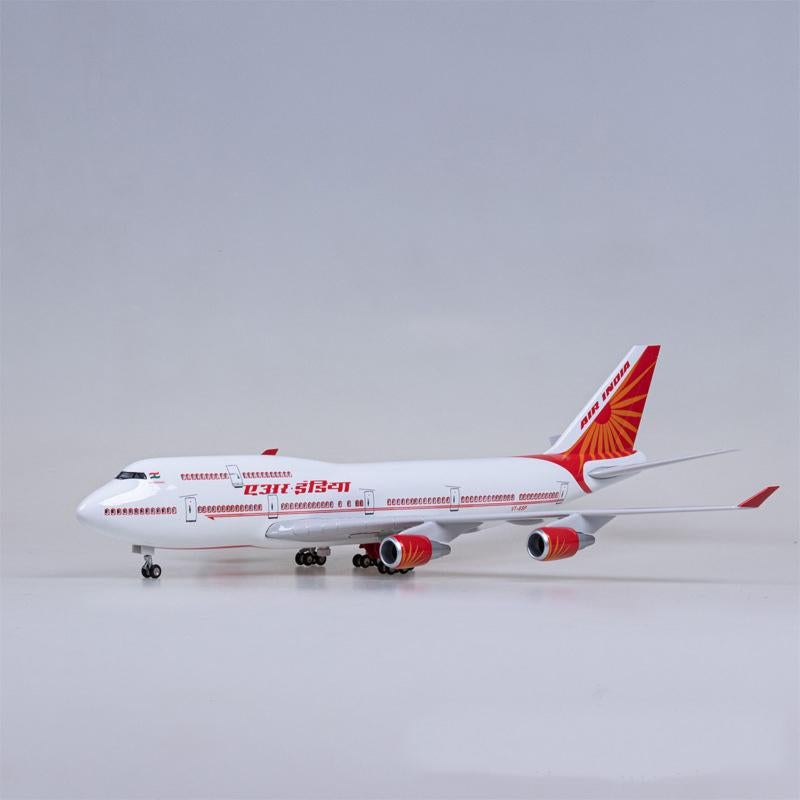 DMAIB747 | Desktop Models 1:160 | Boeing 747 Air India LED light up