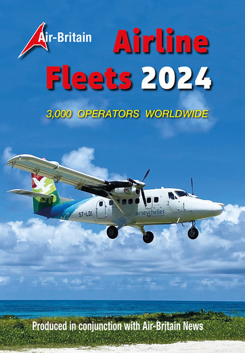 ABAF24 | Air-Britain Books | Airline Fleets 2024 by Chris Chatfield & Lyn Buttifant