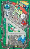 Large airport playmat designed for gifts and toys.