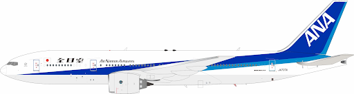 B-772-707A | Blue Box 1:200 | Boeing 777-281/ER All Nippon Airways JA707A | is due TBC