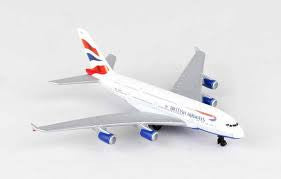 RT6008A | Toys Toys | Airbus A380 British Airways (die-cast/plastic)