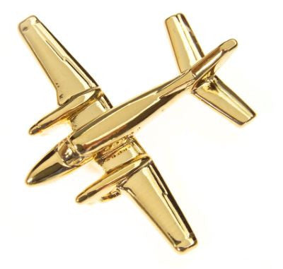 CL052 | Clivedon Collection Pin Badges | Beech C90 22ct Gold plated pin badge