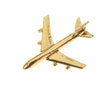 CL747 | Clivedon Collection Pin Badges | Boeing 747 22ct Gold plated pin badge