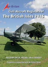 9780851305882 | Air Britain | Civil Aircraft Registers of the British Isles 2025