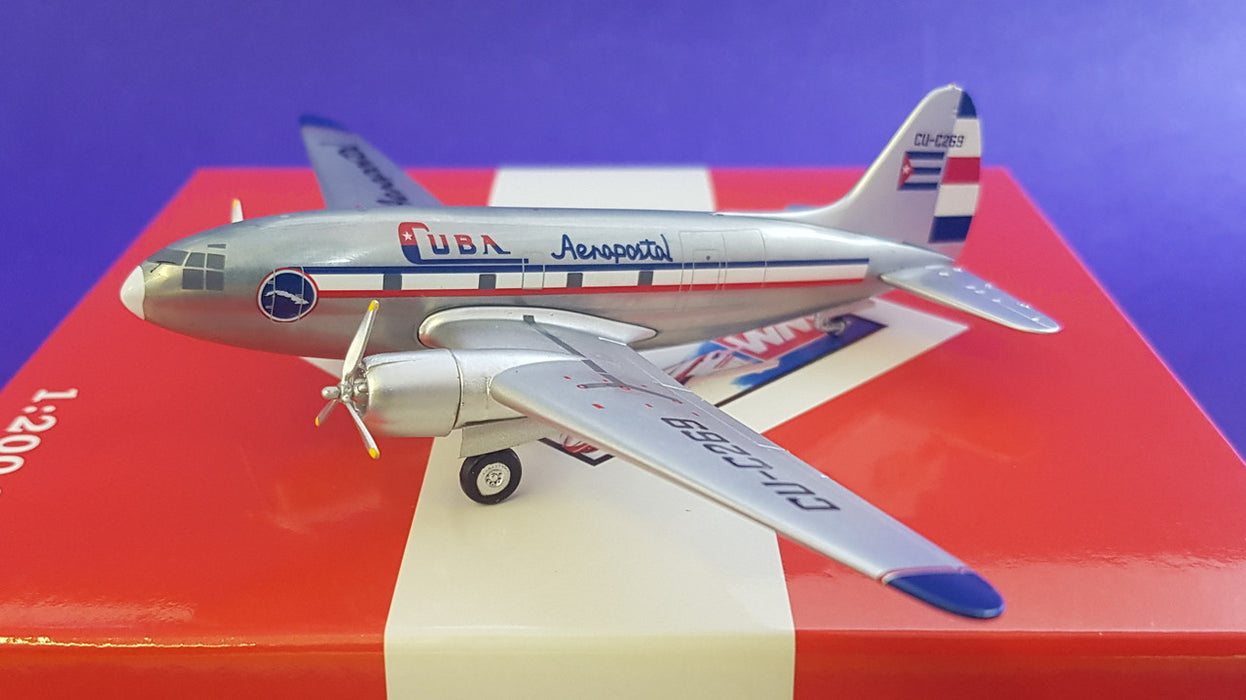 AC219376-C46 | Western Models 1:200 | Curtis C-46 Cubana Aeropostal CU-C269