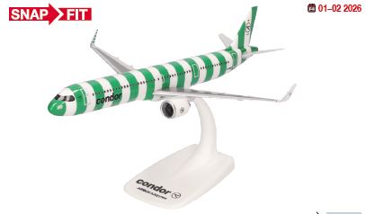 614726 | Herpa Snap-Fit 1:200 | Airbus A321neo Condor Island – D-ANMZ |