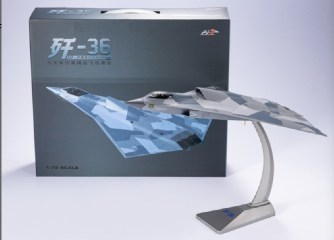 AF1-J36 | Air Force 1 1:72 | J-36 STEALTH SIXTH GENERATION AIRCRAFT CHENGDU 36011 | was due July 2025