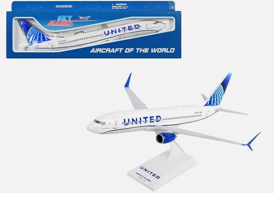 SKR1166 | Skymarks Models 1:130 | Boeing 737 MAX 8 United Airlines | is due March 2025