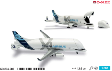 534284-003 | Herpa Wings 1:500 | Airbus Industries BelugaXL - XL#3 – F-GXLI