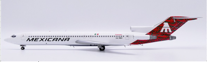 LH2393 | JC Wings 1:200 | Boeing 727-200 Mexicana Guerrero Reg: XA-MEH | is due July 2025
