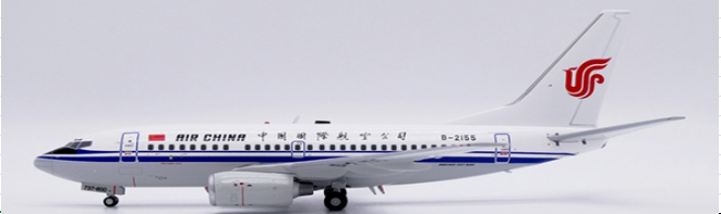 LH2445 | JC Wings 1:200 | Boeing 737-600 Air China Reg: B-2155 With Stand | is due July 2025