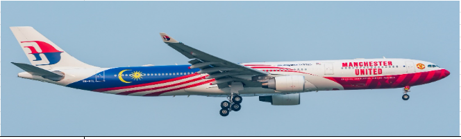 XX40726 | JC Wings 1:400 | Airbus A330-300 Malaysia Airlines MU Reg: 9M-MTL | is due July 2025