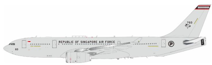 IFMRTTSAF760 | InFlight200 | Airbus A330-243MRTT Singapore - Air Force 760 With Stand