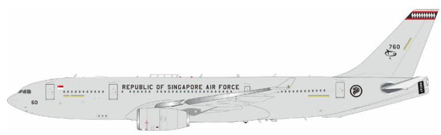 IFMRTTSAF760 | InFlight200 | Airbus A330-243MRTT Singapore - Air Force 760 With Stand