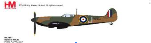 HA7817 | Hobby Master Military 1:48 | Spitfire MK.1a Dunkirk J/P9374, RAF | is due March 2025