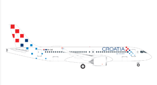 538275 | Herpa Wings 1:500 | Airbus A220-300 Croatia Airlines 9A-CAE Zagreb | is due March 2025