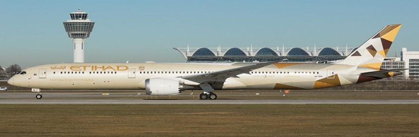 AV4231 | Aviation 400 1:400 | Boeing 787-10 Etihad A6-BMI (magnetic gear)