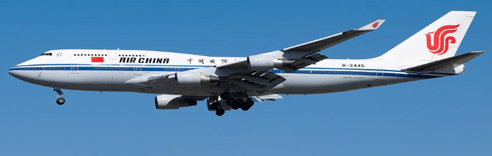 KJ-B744-168 | Blue Box 1:200 | Boeing 747-4J6 Air China B-2445 | was due September 2024