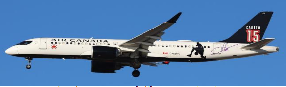 SA2076 | JC Wings 1:200 | Airbus A220-300 Air Canada Carter 15 C-GUPG | is due January 2025