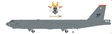573467 | Herpa Military 1:200 | Boeing B-52H Stratofortress U.S. Air Force 23rd Bomb Squadron Barons, 5th Bomb Wing, Minot Air Base Excalibur 60-0044 | was due March 2025
