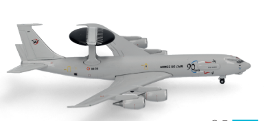 538299 | Herpa Military 1:500 | Boeing E-3F Sentry French Air Force 36th Airborne Command and Control Wing - 90th Anniversary – 36-CB Charognard | is due March 2025