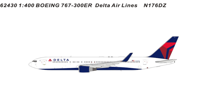 PM62430 | Panda Models 1:400 | Boeing 767-300ER Delta Air Lines N176DZ | was due December 2024