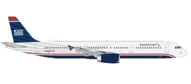 538251 | Herpa Wings 1:500 | Airbus A321 American Airlines US Airways Heritage livery – N578UW