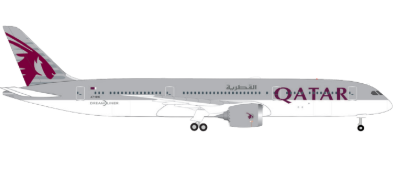 538312 | Herpa Wings 1:500 | Boeing 787-9 Dreamliner Qatar Airways A7-BHO | is due March 2025